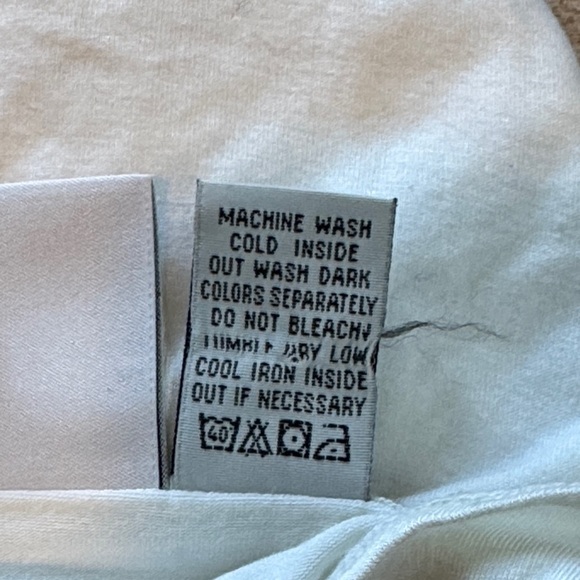 A/X Armani Exchange White Graphic Sleeveless Tank Top - Picture 7 of 7